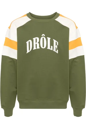 Drôle de Monsieur Sweater met geborduurd logo