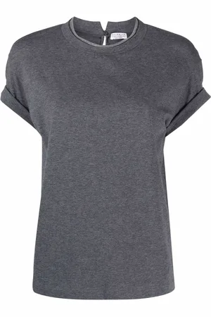 Brunello Cucinelli Blouse verfraaid met ketting