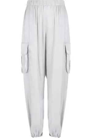 Armani Exchange Broek met wijde pijpen