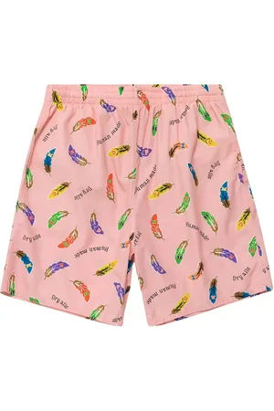 HUMAN MADE Shorts met veren