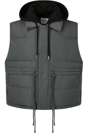 Studio Tomboy Bodywarmer met afneembare capuchon met trekkoord