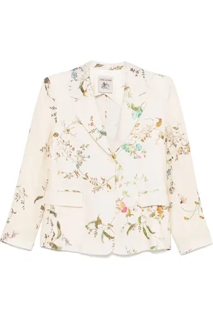 SEMICOUTURE Blazer met bloemen