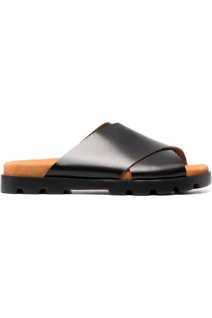 Camper Brutus leren sandalen