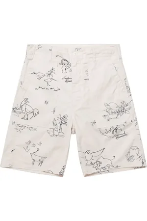 ENGINEERED GARMENTS Katoenen shorts met print