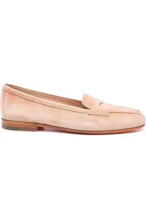 santoni Suède loafers
