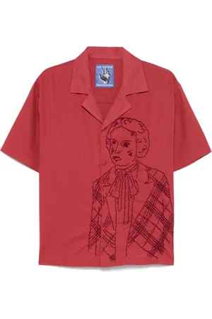 KIDSUPER STUDIOS Stitched Woman overhemd