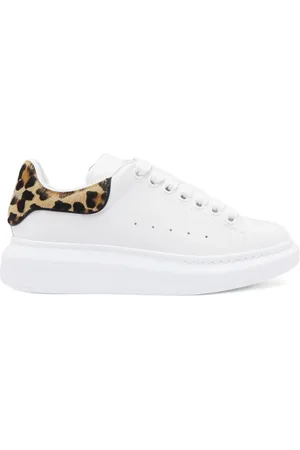 Alexander McQueen Sneakers met luipaardprint