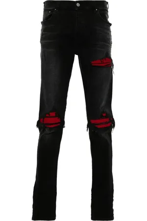 AMIRI MX1 suède skinny jeans