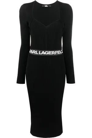 Karl Lagerfeld Jurk met logoprint