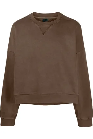 Entire Studios Sweater met verlaagde schouders en ronde hals