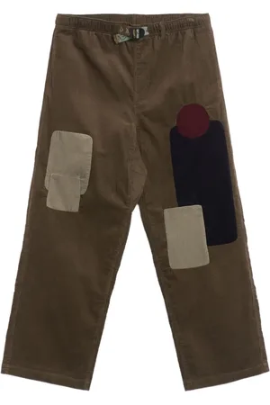 Brain Dead Katoenen broek met patch