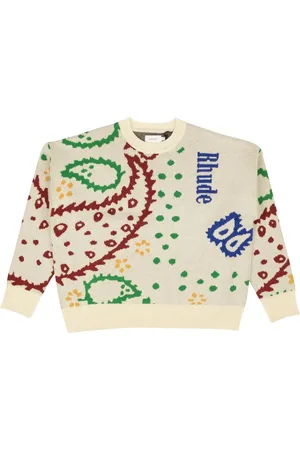 Rhude Intarsia gebreide trui