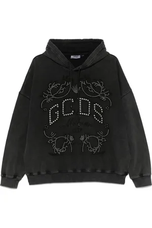 GCDS Hoodie met logopatch