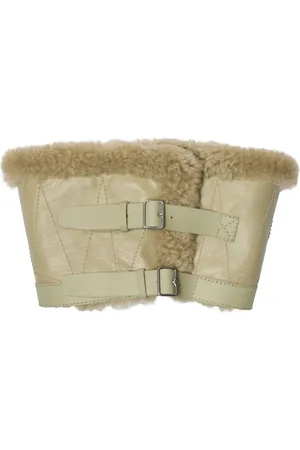 Burberry Sjaal met lammy kraag
