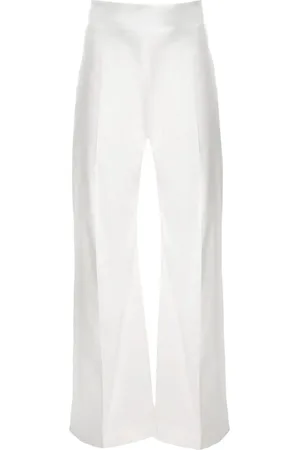 Carolina Herrera Broek met wijde pijpen