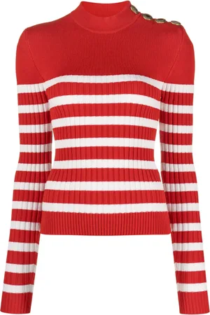 Balmain Gestreepte coltrui
