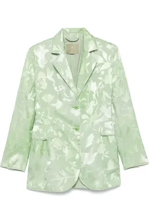 ERMANNO SCERVINO Blazer met bloemenjacquard
