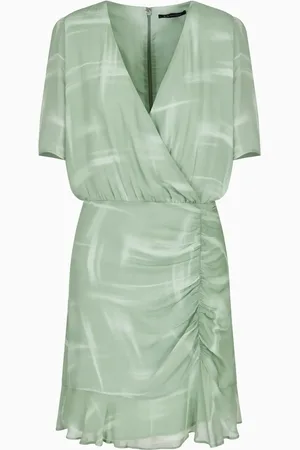 Armani Exchange Jurk met ruches