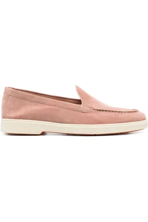 santoni Suède loafers