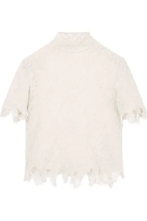 Alexander McQueen Zijden top