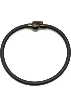 Alexander McQueen McQ Cord armband met doodskop