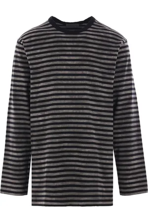 YOHJI YAMAMOTO Gestreept T