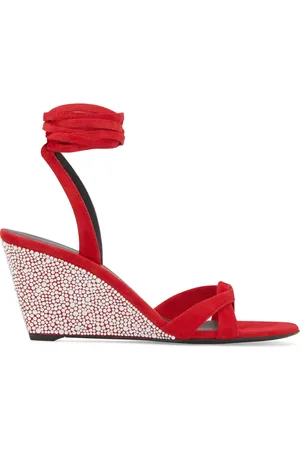 Giuseppe Zanotti Sandalen verfraaid met kristal