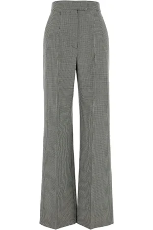 Alexander McQueen Wollen broek met pied