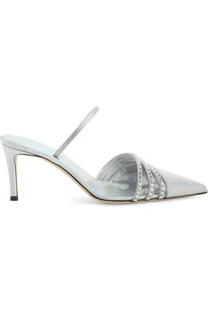 Giuseppe Zanotti Pumps verfraaid met holografische details