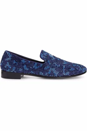 Giuseppe Zanotti Lewis loafers met stras