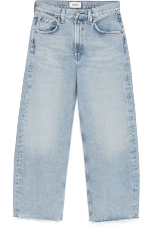 AGOLDE Jeans met franje