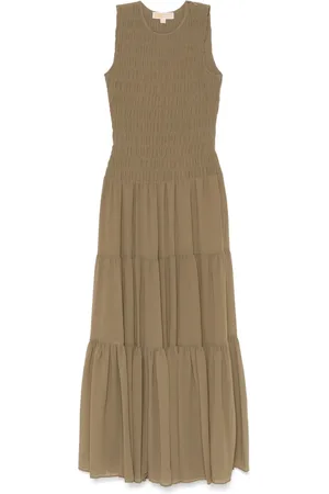 Michael Kors Gesmockte georgette maxi