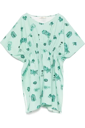 Le pandorine Tuniekjurk met print