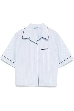 Prada Gestreept blouse