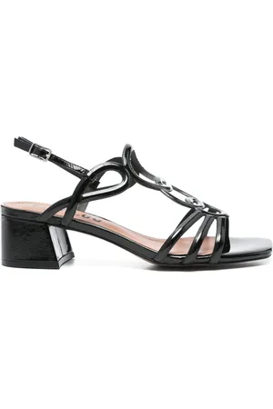 Bibi Lou 45 mm lakleren sandalen