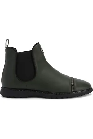 Giuseppe Zanotti Waylen leren enkellaarzen