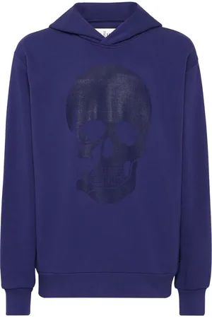 Philipp Plein Hoodie met doodskopprint