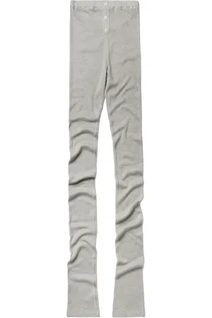 1989 STUDIO Legging met wafel gebreide