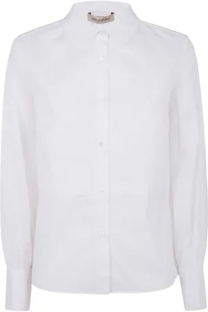 GENTRYPORTOFINO Blouse met klassieke kraag
