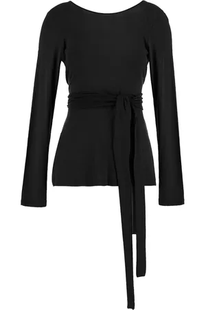 GENTRYPORTOFINO Blouse met ceintuur