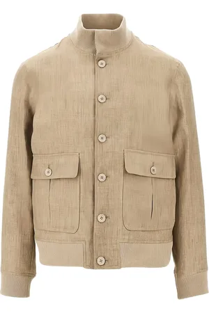 Emporio Armani Linnen bomberjack