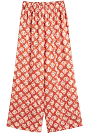 Chinti & Parker X Laura Whitmore broek met print