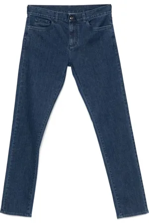 CANALI Jeans met logopatch