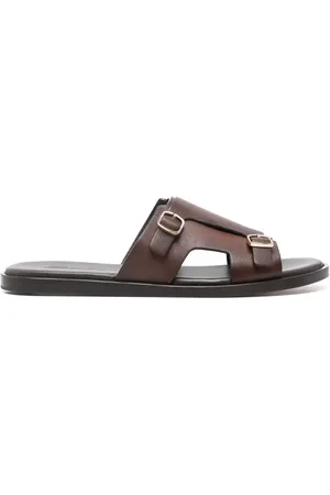 santoni Leren sandalen