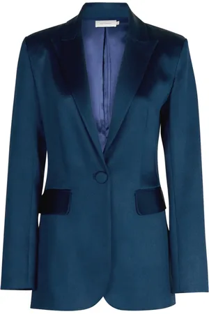 Silvia Tcherassi Rebeca blazer met geborduurde bloemen
