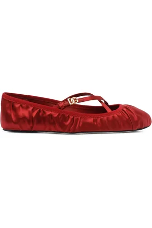 Dolce & Gabbana Satijnen ballerina
