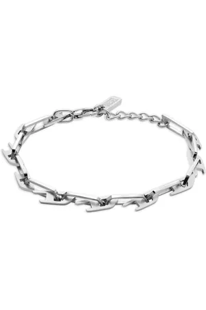 Diesel Armband met logoplakkaat