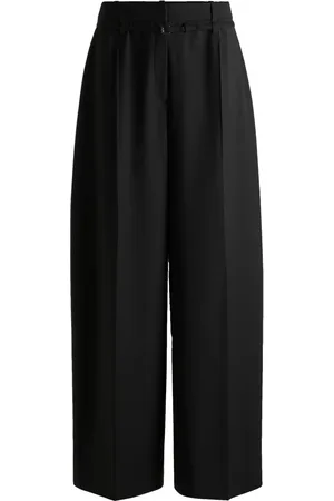 HUGO BOSS Broek van scheerwol