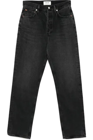 AGOLDE 90s jeans met gesmockte taille