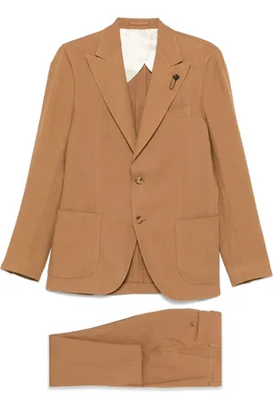 LARDINI Pak met broche detail